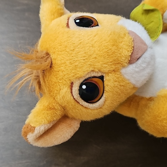 Vintage 1993 Disney The Lion King Talking Simba 11" Plush - Picture 3 of 11